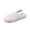 Gray, variant on ZVNAΖH Women's Quilted Plush Closed Toe Slippers Winter Warm Fuzzy House Shoes with Slingback Strap Indoor Bedroom Slides