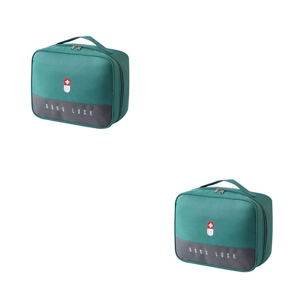 Kit de emergencia Ounissouiy bolsa al aire libre impermeable portátil Oxford tela organizador Camping