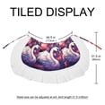 thumbnail image 5 of Swan Chic Chiffon Beach Dress for Women - Summer Dresses with Polyester Straps for Sunny Days, 5 of 6
