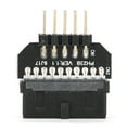 thumbnail image 2 of Conector de Plásstico de Placa de PlásTiCO Conector de Placa de Placa Base, Pezas de PlacA Base de Cebket de 19 Pines USB3.0, Para Computadora, Para Computadora, 2 of 7