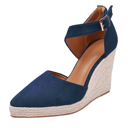 

Pointed Toe Espadrilles Fisherman Born inlet Sandals for Women Shoes Women s Wedges New Wedge Sandals for Women Size 9 Summer 2024 Flax Straw Woven with A High Heel Shoes Pumps Women Shoes