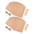 thumbnail image 2 of Hanging Photo Display with Clips Diy Kraft Paper Frame Kit for Decorations 6.09X4.52X0.04IN 1 Set, 2 of 4