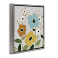 thumbnail image 3 of Stupell Industries Contemporary Primary Hued Blossoms Gray Floating Frame Canvas Art, 25 x 25, by Carol Robinson, 3 of 8