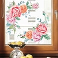 thumbnail image 4 of Floral Toilet Stickers PVC Flower Murals Lightweight Waterproof Self-adhesive Paintings For Bathroom Decoration, 4 of 9