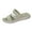 Army Green, variant on Womens Flat Sandals Arch Support Open Toe Walking Comfy Casual Velcro Low Wedge Summer Shoes Army Green 5.5(36)
