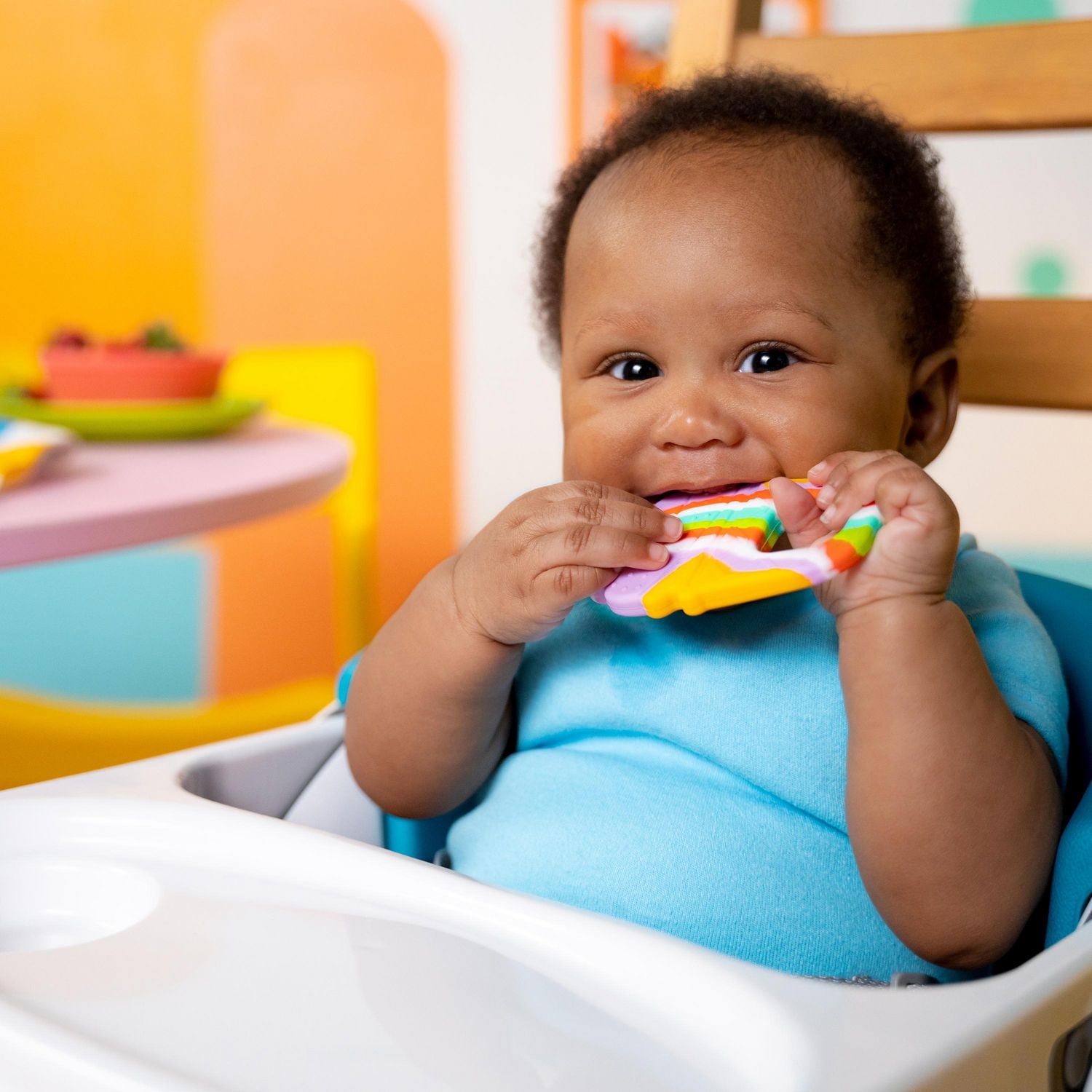 Jouet de dentition en silicone Soothing Soft Serve de Bright Starts 3 mois+