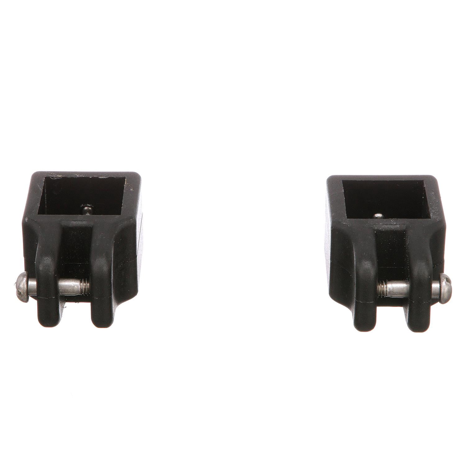Seachoice 76361 Square Jaw Slides Fit 1" Od Tube-Black (2 Per Pack)