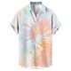thumbnail image 4 of Men'S Casual Loose Fitting Short Sleeved Shirt Fashionable Lapel Shirt Top L, 4 of 5