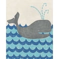 thumbnail image 2 of Zarris, Chariklia 26x32 White Modern Wood Framed Museum Art Print Titled - Trumans Voyage III, 2 of 4