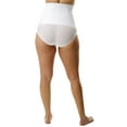 thumbnail image 2 of Underworks High-Waisted Compression Shapewear Panty - White - Large, 2 of 2