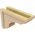 thumbnail image 5 of 5"W x 15"D x 10"H Classic Bryant Rough Cedar Woodgrain TimberThane Corbel, Primed Tan, 5 of 6