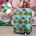 thumbnail image 4 of Light Blue Dinosaur Landscape Pattern Luggage Cover Fashion Suitcase Cover Baggage Covers Fit 25-28 Inch Luggage (Go Travel), 4 of 5
