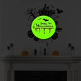 thumbnail image 3 of Halloween Glow Sticker Halloween Window Sticker Halloween Wall Sticker With Pumpkin Glowing In The Dark, 3 of 5