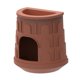 thumbnail image 3 of e Cave Amphibians Hideout House Accessors Decor Landscaping Hut para Marrón, 3 of 8