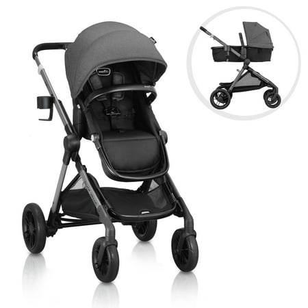 Evenflo Pivot Xpand Modular Stroller (Sabino Gray), Unisex, Infant, Toddler