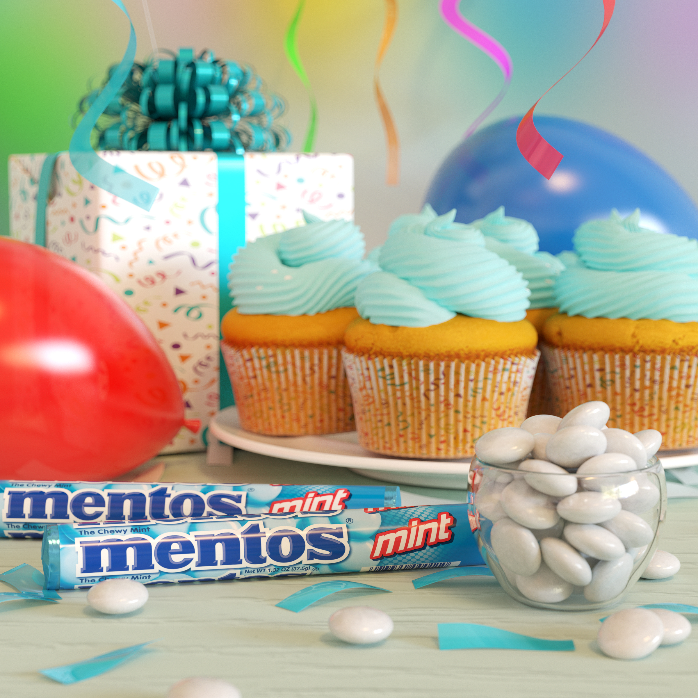 Mentos Chewy Mint Candy Roll, Fresh Mint Flavor, Peanut and Tree Nut Free, Regular Size, 1.32 oz - image 5 of 7
