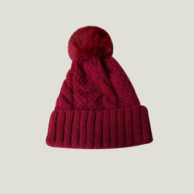 YYYTop Bonnet pour Femmes, Bonnet pour Hommes Femmes Hiver Couleur Unie Plus Velours Chapeau Foulard Intégrée Chaud Résistant au Froid Cache-Oreilles Chapeau d'Hiver pour Femmes Cadeaux pour Temps Froid Moins de 15$