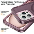 thumbnail image 4 of Dteck for iPhone 14 Pro Case, iPhone 14 Pro Magnetic Phone Case Compatible with MagSafe, Military Grade Drop Protection Heavy Duty Shockproof Phone Case for iPhone 14 Pro,Purple, 4 of 6