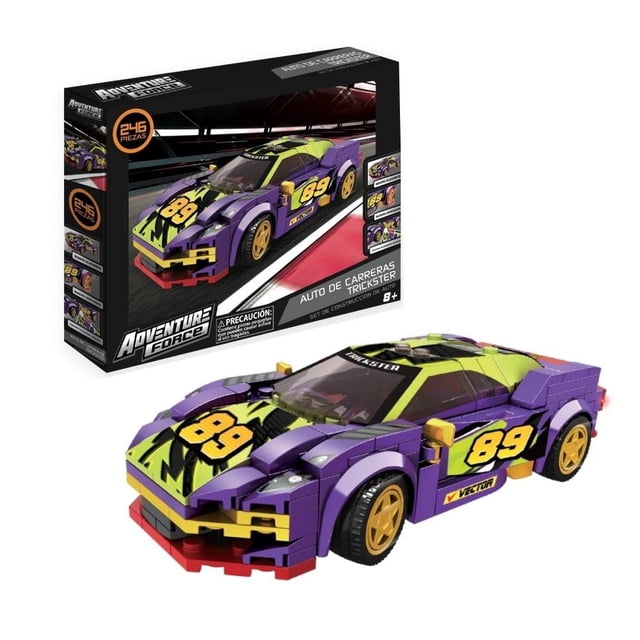 Set de Bloques Adventure Force Auto de Carreras Trickster