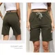 thumbnail image 3 of Bermudas Casuales Para Mujer Con Cordón Elástico Ajustable, 3 of 4