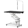 thumbnail image 3 of Topcobe Table de Toilettage pour Animaux de Compagnie, Z-Lift Table de Toilettage Réglable pour Chien et Chat avec Laisse de Bras de Toilettage Réglable, Noir, 3 of 6