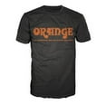 thumbnail image 2 of Retro T-Shirt, Black with Orange Logo (Large), 2 of 2