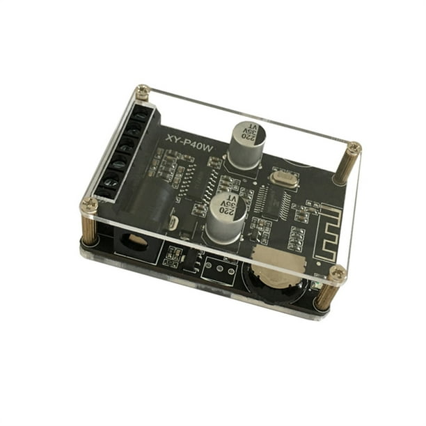 Sidaley Placa amplificadora portátil profesional compatible con Bluetooth 15m protección contra cortocircuitos Audio estéreo módulo amplificador de Electrónica miscelánea