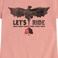 thumbnail image 3 of How to Train Your Dragon - Lets Ride - Toddler & Youth Girls Short Sleeve Graphic T-Shirt, 3 of 5