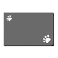 thumbnail image 5 of Pet Placemat Silicone Non-slip and Waterproof Black Claw-L, 5 of 5