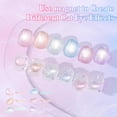 thumbnail image 4 of Set de esmaltes de uñas en gel Double Rhythm Cat Eye, 6 colores, 7,5 ml, 4 of 9