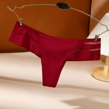 

Hunpta Underwear Women Underwear Thongs Bikini Panties T String Thong Stretch Ladie Brief Underwear Thong