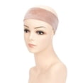 thumbnail image 3 of GEX Bandeau Flexible en Velours pour Perruque et Cheveux Réglable (Crème), 3 of 5