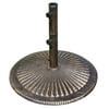Island Umbrella 50-lb Classic Cast Iron Umbrella Base in Bronze
