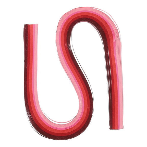 120pcs Quilling Strips Paper 3mm 21" Origami Paper Gradient Red