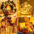 thumbnail image 3 of 25 Pack Fairy Lights Battery Operated, 3.3ft 20 LED Mini String Lights, Copper Wire Twinkle Firefly Starry Lights for Mason Jars, Wedding, Party, Christmas, Centerpiece & Table Decor, Warm Whit, 3 of 5