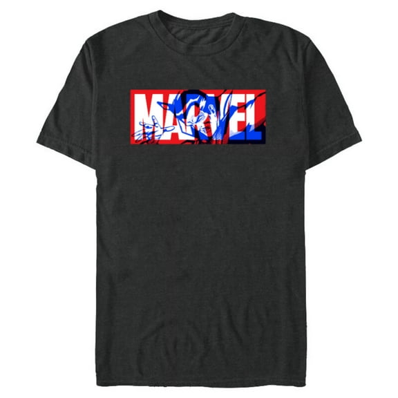 Marvel Logo Doctor Strange Comic Art - Short Sleeve Blended T-Shirt for Adults - Customized-Dark Heather