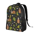 thumbnail image 2 of Fotbe Funny Sloths In The Forest Travel Laptop Backpack, Business Slim Sturdy Laptops Backpack, Water Resistant College School Computer Bag Gift for Men & Women Fits 15.6 Inch Notebook, 2 of 8
