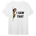 thumbnail image 4 of FLAGWIX Funny Gifts For Men - I Saw That, God, Christian Funny Religious Gifts Shirt - Mens Crewneck Shirt, 4 of 6