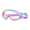 thumbnail image 3 of Gafas de natación para niños Anti Fog Equipo práctico para niñas para niños Rosa y azul, 3 of 8