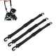 thumbnail image 4 of Snowboard Boot Carrier Strap, Durable 3 Pcs Roller Skate Leash Nylon Fine Stitches For Outdoor ANGGREK Otros, 4 of 8