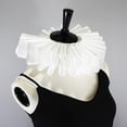 thumbnail image 4 of Collier Elizabéthain à Volants Col Clown Faux Collier Halloween Blanc, 4 of 8
