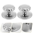 thumbnail image 6 of OUNONA 2pcs Stainless Steel Pot Lid Handles Cookware Replacement Knob Set, 6 of 8