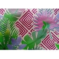 thumbnail image 4 of oneOone Cotton Silk Pink Fabric Leaves Diy Clothing Quilting Fabric Print Fabric By Yard 42 Inch Wide, 4 of 4