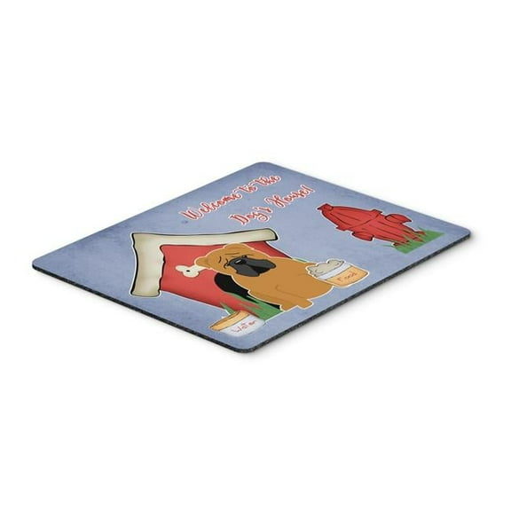 Carolines Treasures  Dog House Collection English Bulldog Red Mouse Pad - Hot Pad or Trivet