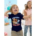 thumbnail image 2 of Paw Patrol Kindergarten Shirt Back to School Boys T-shirt Vibes Tshirt Navy 4T, 2 of 5