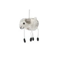 thumbnail image 2 of De Kulture Works Wool Felt Hanging White Lamb Eco Friendly Needle Felted Stuffed Ornament, 2 of 3