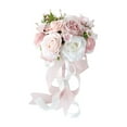 thumbnail image 4 of Ramo de novia con rosas artificiales, decoración romántica para damas de honor. Estilo a, 4 of 9