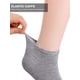 thumbnail image 4 of Calcetines tobilleros de bambú Luxtrada para hombre y mujer, finos, suaves, de corte bajo, ligeros, transpirables, informales, lisos, 3 pares, 4 of 8