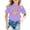 shirts for girls clearance-Purple, variant on RTKFRFLM Girls Fashion Casual Graphic T-Shirt Little & Big Girls Short Sleeve Crewneck Letter Print Tee Tops Soft Cotton Summer Everyday Wear Clothes Toddler Girl Trendy Size 4-16
