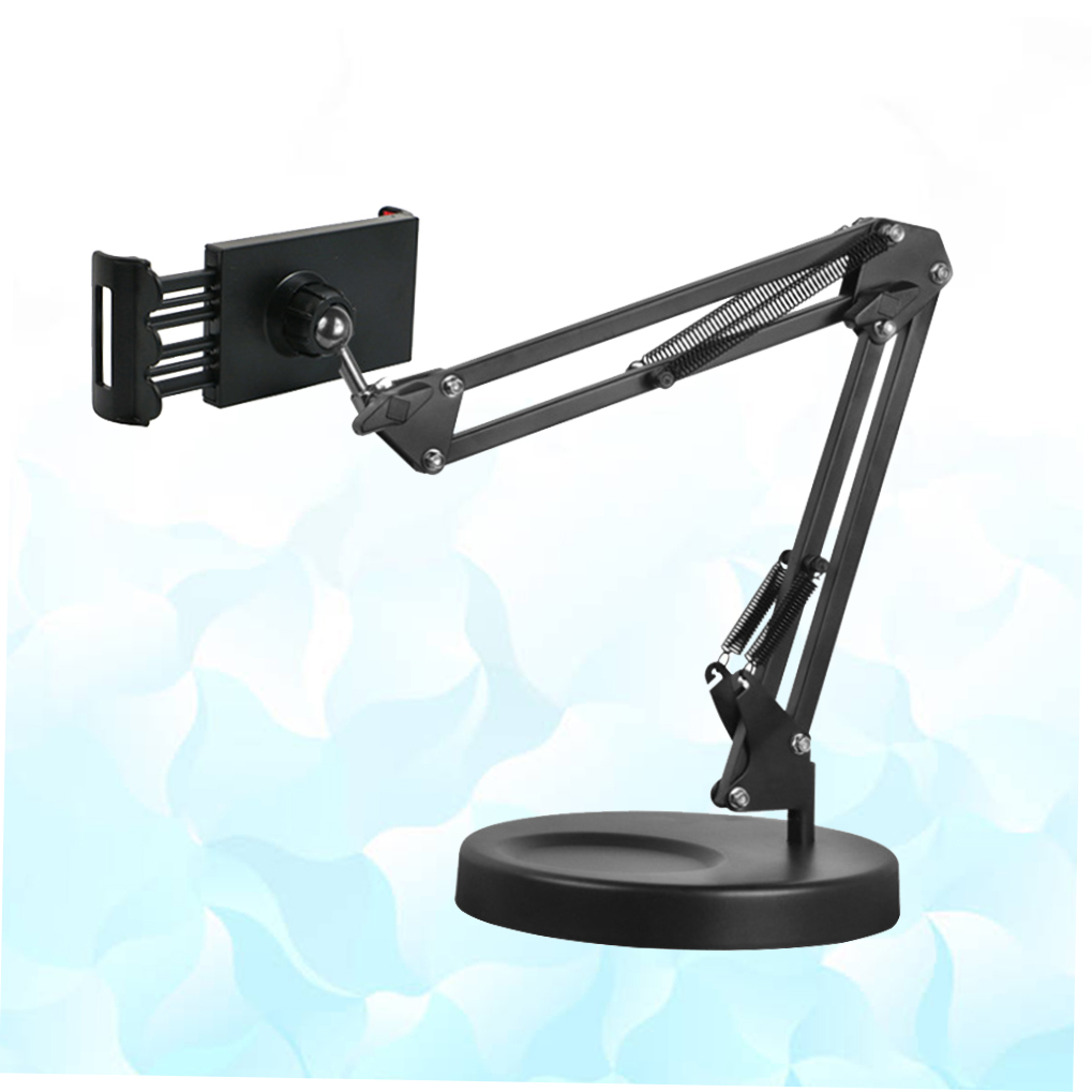 Pretyzoom Rotatable Suspension Arm Bracket Stand for Phone with Flexible Arm and Clip Holder